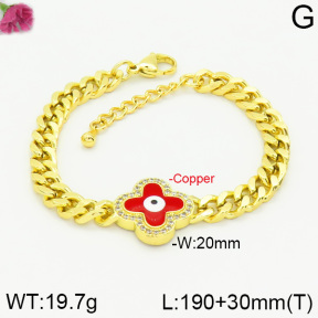Fashion Copper Bracelet  F2B300264vhha-J22