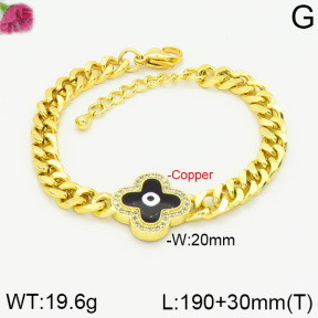 Fashion Copper Bracelet  F2B300265vhha-J22