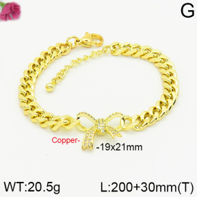 Fashion Copper Bracelet  F2B400881bhia-J22