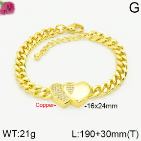 Fashion Copper Bracelet  F2B400889bhia-J22