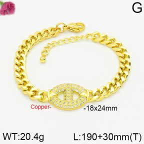 Fashion Copper Bracelet  F2B400895bhia-J22