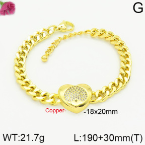Fashion Copper Bracelet  F2B400899bhia-J22
