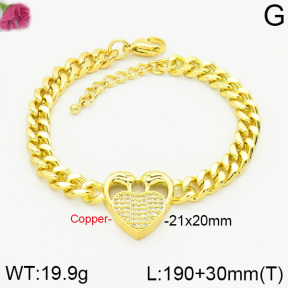 Fashion Copper Bracelet  F2B400909bhia-J22