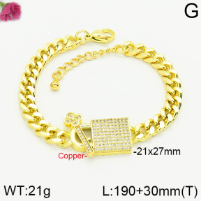 Fashion Copper Bracelet  F2B400911bhia-J22