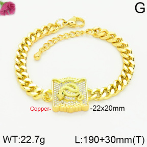Fashion Copper Bracelet  F2B400915bhia-J22