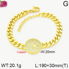 Fashion Copper Bracelet  F2B400919bhia-J22