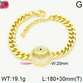 Fashion Copper Bracelet  F2B400921bhia-J22
