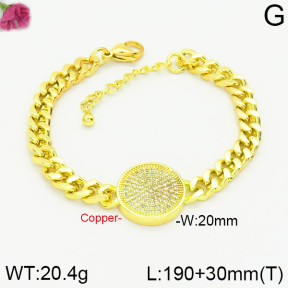 Fashion Copper Bracelet  F2B400925bhia-J22