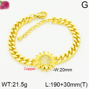 Fashion Copper Bracelet  F2B400929bhia-J22