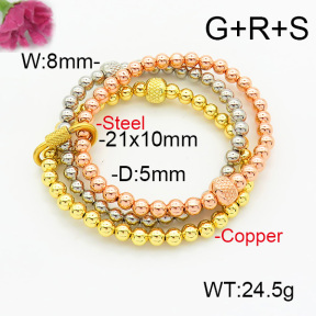 Fashion Copper Bracelet  F6B200110ahlv-908