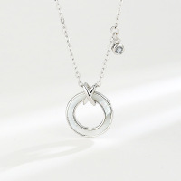 925 Silver Necklace WT:2.81g 400+50mm
P:15.5mm JN2506ajlv-Y23 A288