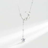925 Silver Necklace WT:2.35g 400+50mm
P:12.3mm JN2512ajal-Y23 A261