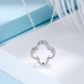 925 Silver Necklace WT:2.65g 400+50mm
P:14mm JN2517aiom-Y23 A016