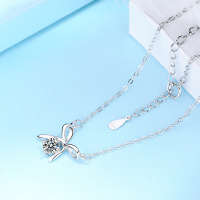 925 Silver Necklace WT:1.92g 400+50mm JN2530aioo-Y23 A172