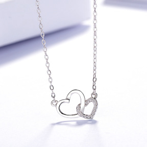 925 Silver Necklace WT:2.17g 400+50mm
P:14.5x11.7mm JN2545ainm-Y23 A077