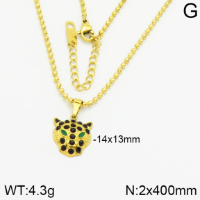 Stainless Steel Necklace  2N4001063bbov-669