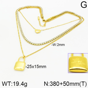 Stainless Steel Necklace  2N4001067ahlv-669