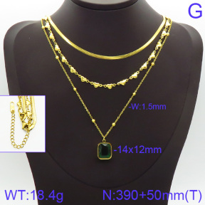 Stainless Steel Necklace  2N4001068vhkb-669