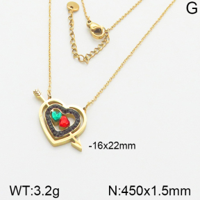 Stainless Steel Necklace  5N4000828vbpb-493