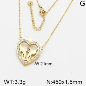 Stainless Steel Necklace  5N4000837bbov-493