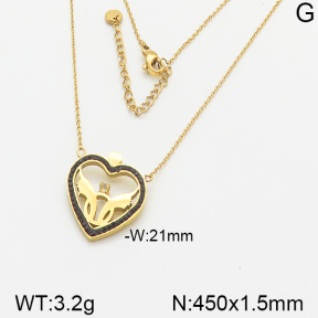 Stainless Steel Necklace  5N4000838bbov-493