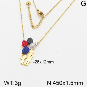 Stainless Steel Necklace  5N4000848bbov-493