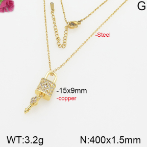 Fashion Copper Necklace  F5N400620vbpb-J130