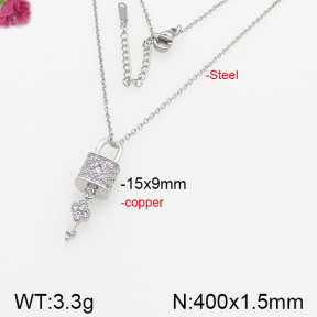 Fashion Copper Necklace  F5N400621bbov-J130