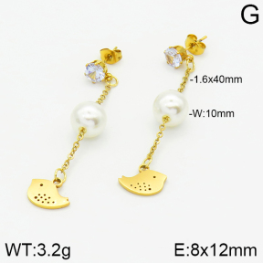 Stainless Steel Earrings  2E3000824aaji-731