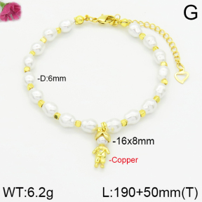 Fashion Copper Bracelet  F2B300288vbpb-J101