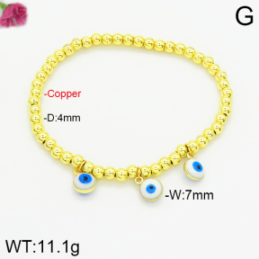 Fashion Copper Bracelet  F2B300293bbov-J101