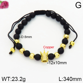 Fashion Copper Bracelet  F2B800029vbpb-J101