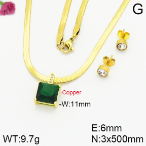 Fashion Copper Necklace  F2S001971bhva-J101