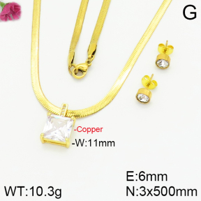 Fashion Copper Necklace  F2S001972bhva-J101