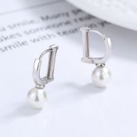 925 Silver Earrings WT:2.1g 6*18.2mm JE2581vhom-Y06 A-11-10