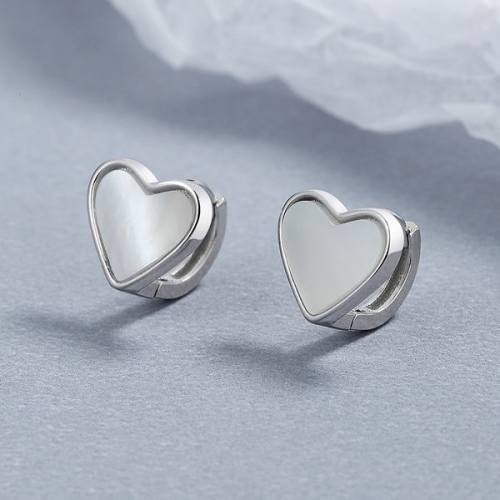 925 Silver Earrings WT:1.85g 9.4*10.3mm JE2611bijl-Y06 G-02-02