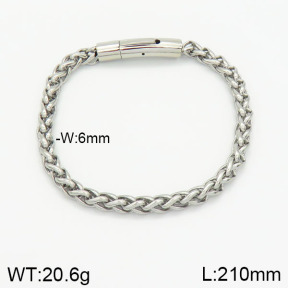 Stainless Steel Bracelet  2B2001363vbpb-237