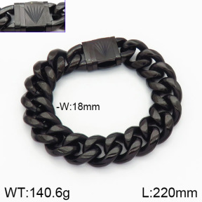 Stainless Steel Bracelet  2B2001378bkab-237