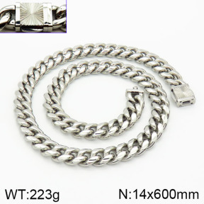 Stainless Steel Necklace  2N2001665akha-237