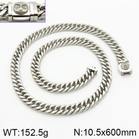 Stainless Steel Necklace  2N2001689ajlv-237