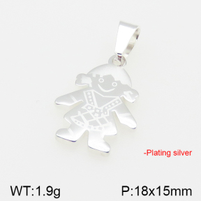 Stainless Steel Pendant  5P2001280ablb-742