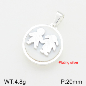 Stainless Steel Pendant  5P4000782bbml-742
