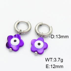 Stainless Steel Earrings  6E3002449vbll-908