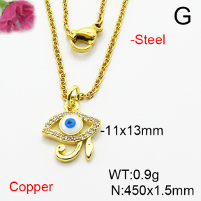 Fashion Copper Necklace  F6N404430vaia-L002