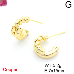 Fashion Copper Earrings  F6E201580bhva-L036