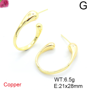 Fashion Copper Earrings  F6E201584bhva-L036
