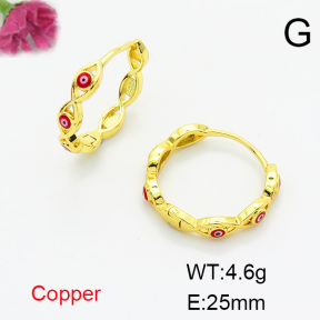 Fashion Copper Earrings  F6E301573ablb-L002