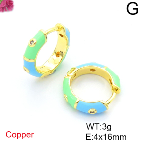 Fashion Copper Earrings  F6E301607bhva-L036