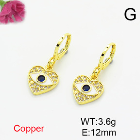 Fashion Copper Earrings  F6E403940baka-L002