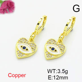 Fashion Copper Earrings  F6E403942baka-L002